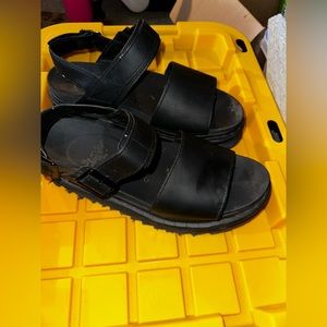 Dr Martens platform sandals